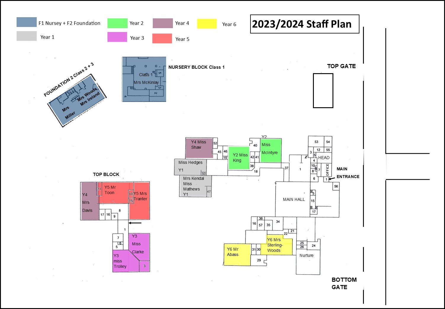 Berry Hill Primary & Nursery School - Map of Berry Hill